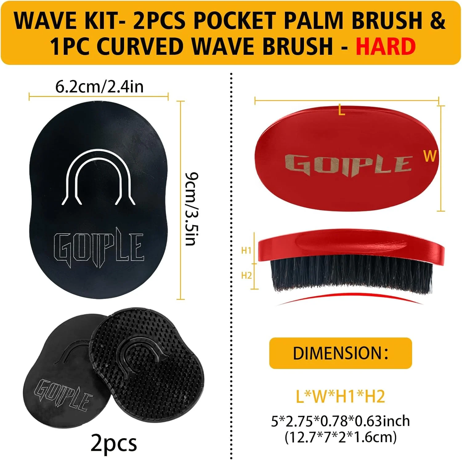 پماد حالت دهنده مو برای آقایان - با قدرت نگهدارندگی بالا، شستشوی آسان، تقویت کننده لایه ای مو، مرطوب کننده، درخشش ابریشمی، کرم مو، چربی مو، برس، دورگ، ست کلاه (قرمز)