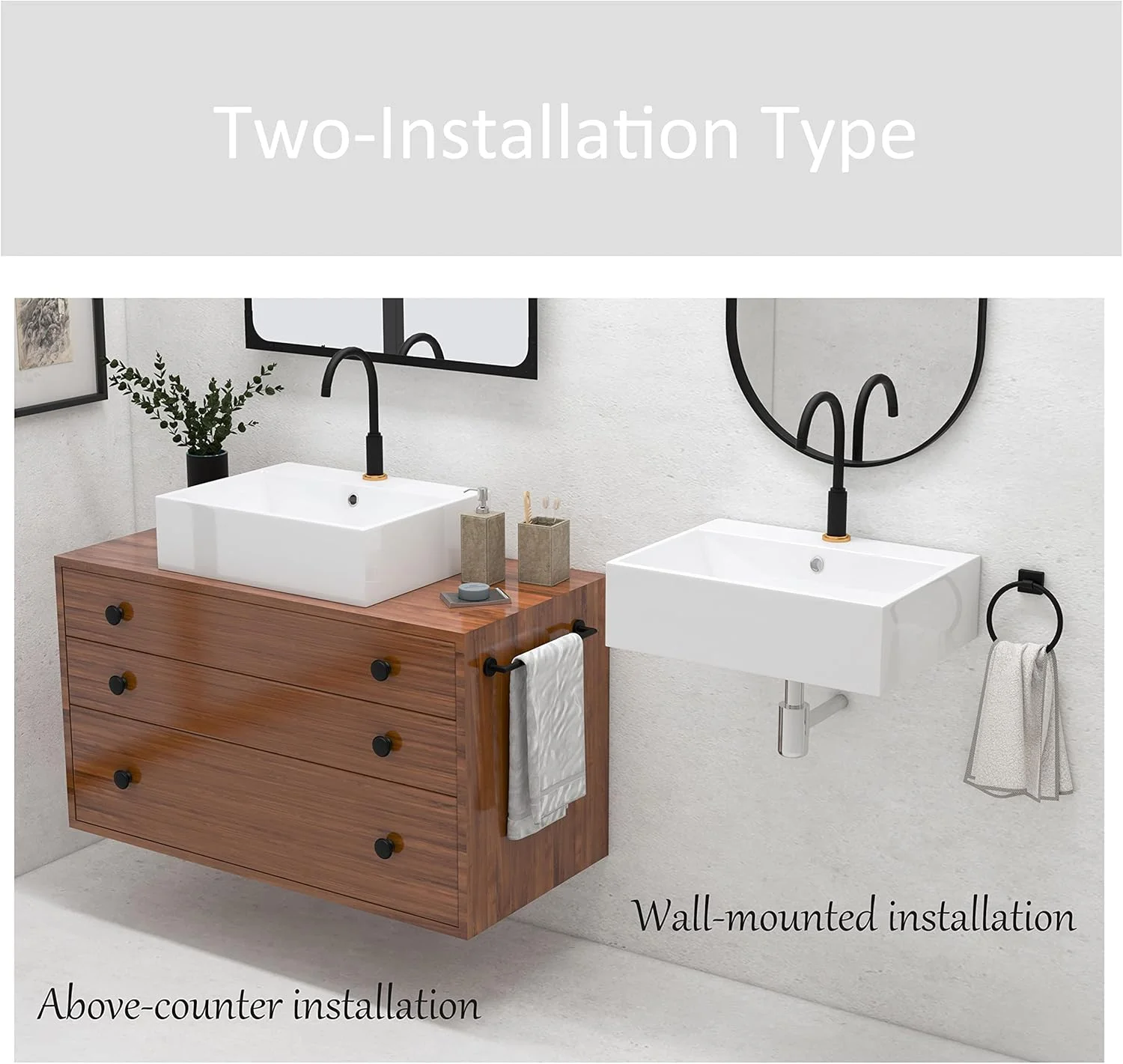 روشویی سرامیکی سفید MEJE، ابعاد ۵۳.۵×۴۲×۱۵.۵ سانتی متر، مستطیلی، روکار/دیواری، کاسه روشویی سرامیکی سفید