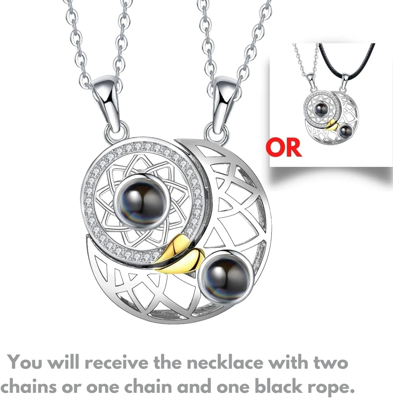 گردنبند مغناطیسی زوجی TERRIFI برای او و او، گردنبندهای ست زوجی، آویز قلب زوجی، گردنبند قلب ست برای زوج ها یا بهترین دوستان گردنبند مغناطیسی زوجی TERRIFI برای او و او، گردنبندهای ست زوجی، آویز قلب زوجی، گردنبند قلب ست برای زوج ها یا بهترین دوستان