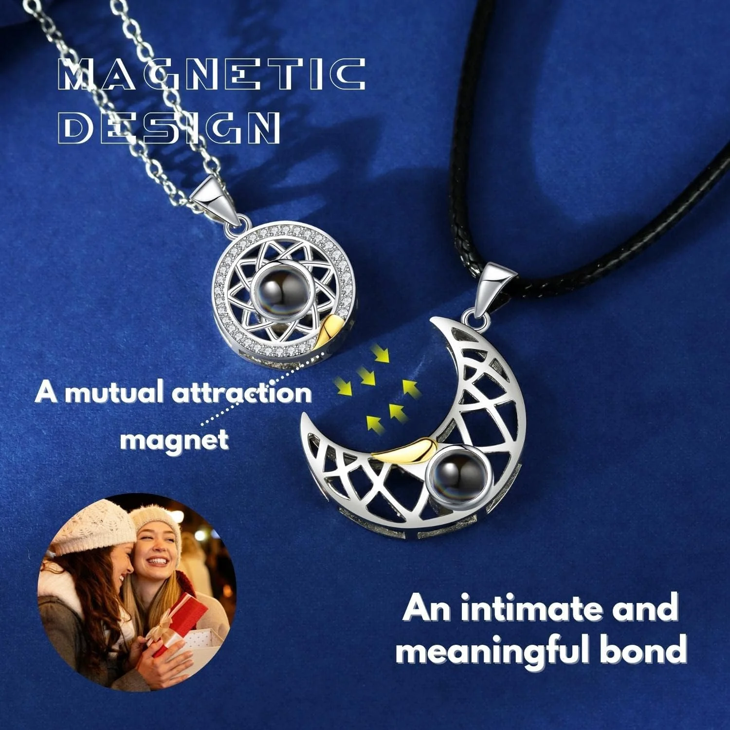 گردنبند مغناطیسی زوجی TERRIFI برای او و او، گردنبندهای ست زوجی، آویز قلب زوجی، گردنبند قلب ست برای زوج ها یا بهترین دوستان گردنبند مغناطیسی زوجی TERRIFI برای او و او، گردنبندهای ست زوجی، آویز قلب زوجی، گردنبند قلب ست برای زوج ها یا بهترین دوستان