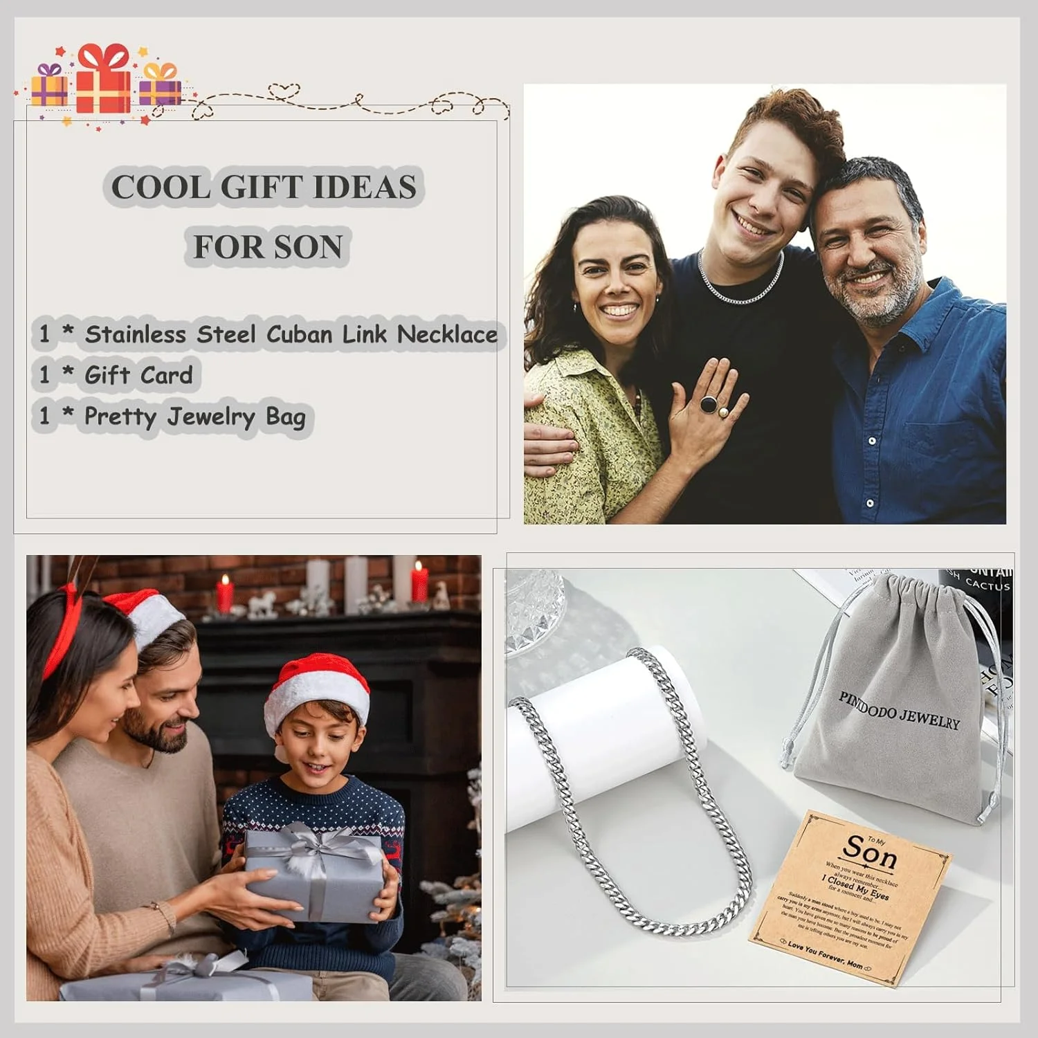 گردنبند زنجیری کوبایی مردانه استیل ضد زنگ 20 اینچ – گردنبند تعهد برای او – هدیه کریسمس، سالگرد، روز ولنتاین و تولد برای پسر گردنبند زنجیری کوبایی مردانه استیل ضد زنگ 20 اینچ – گردنبند تعهد برای او – هدیه کریسمس، سالگرد، روز ولنتاین و تولد برای پسر