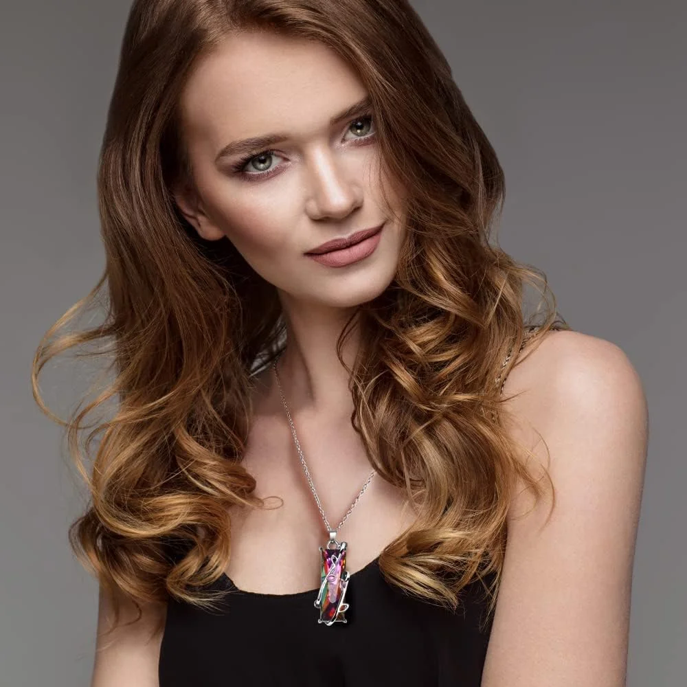 گردنبند آویز کریستالی قدیمی TERRIFI برای زنان و دختران، گردنبند گل آفتابگردان بوهمی یکپارچهسازی با سیستمعامل، آویزهای خورشید و ماه (14 عدد) گردنبند آویز کریستالی قدیمی TERRIFI برای زنان و دختران، گردنبند گل آفتابگردان بوهمی یکپارچهسازی با سیستمعامل، آویزهای خورشید و ماه (14 عدد)