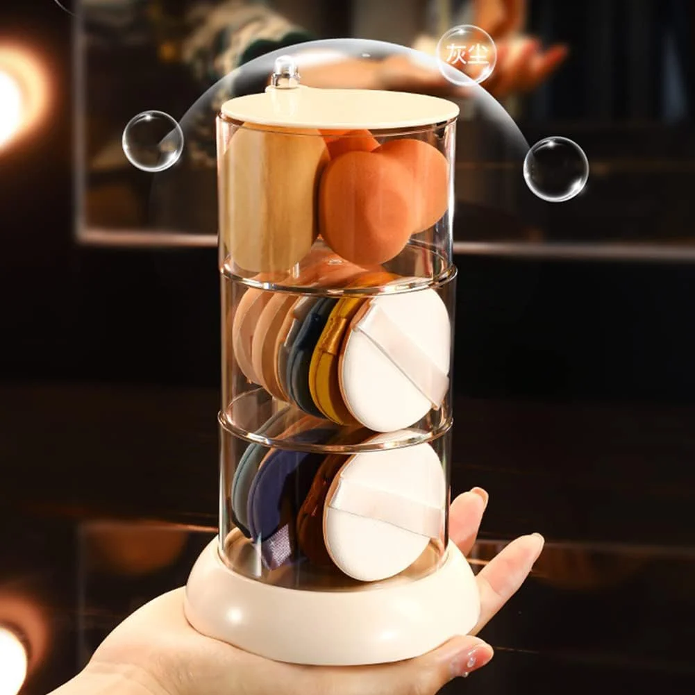 جعبه جواهرات آکریلیک چرخشی 3 لایه TERRIFI، سازمان دهنده جواهرات شفاف برای زنان و دختران، مناسب برای گوشواره، گردنبند، دستبند، انگشتر، لوازم آرایشی جعبه جواهرات آکریلیک چرخشی 3 لایه TERRIFI، سازمان دهنده جواهرات شفاف برای زنان و دختران، مناسب برای گوشواره، گردنبند، دستبند، انگشتر، لوازم آرایشی