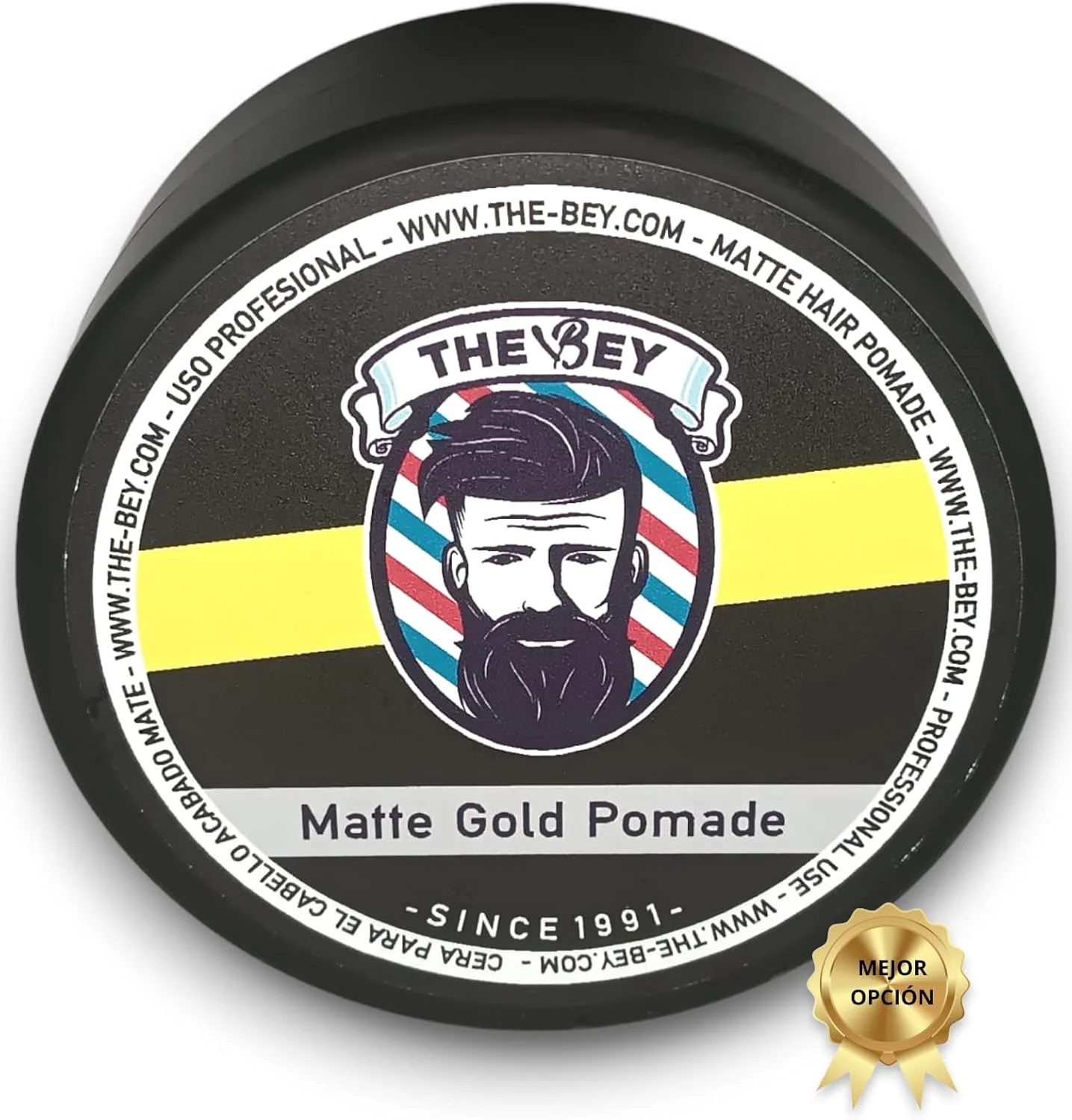 واکس حالت دهنده مو طلایی مات - تثبیت کننده حرفه ای با پوشش مات