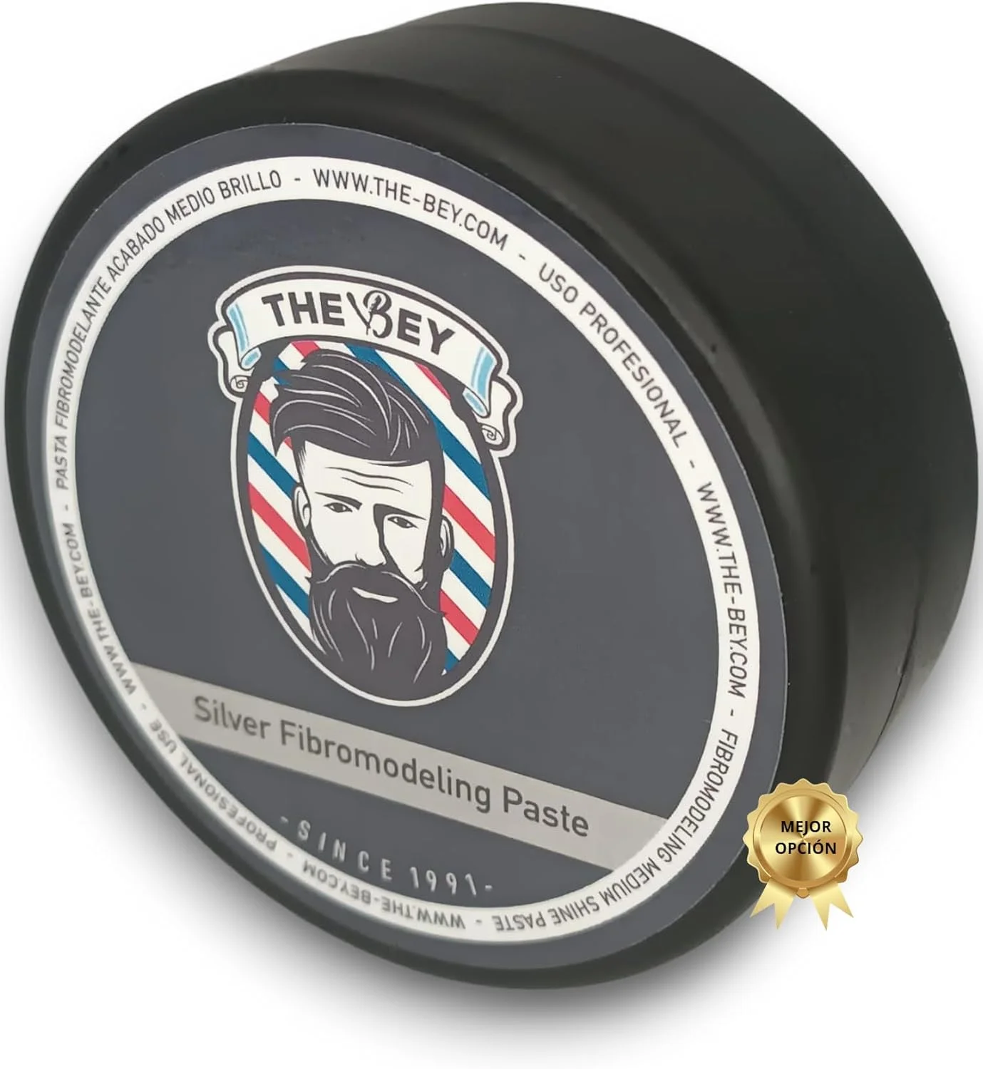 واکس حالت دهنده مو نقره ای مدل دهنده فیبرو - خمیر تثبیت کننده با الیاف طبیعی