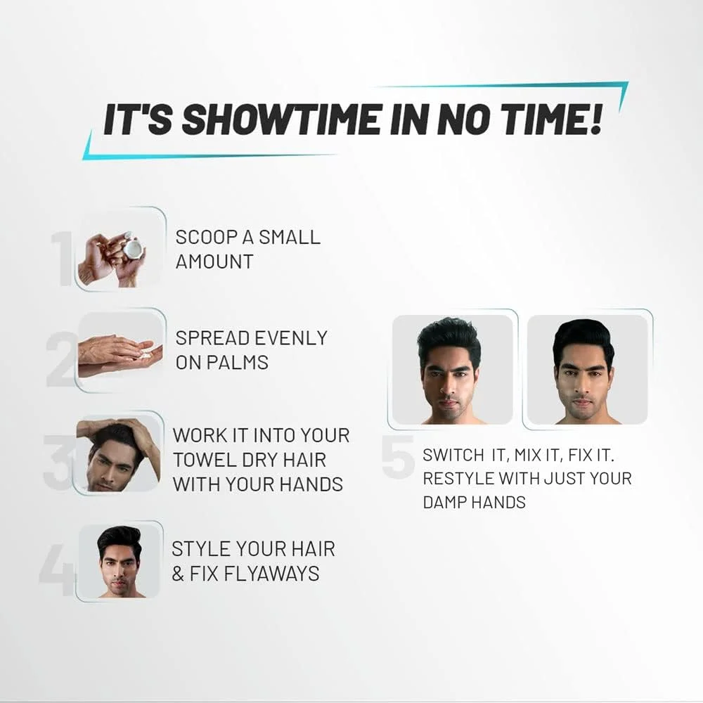 واکس مو مردانه وایلد استون کد، 75 گرم | حالت دهنده قوی و ماندگار | درخشش براق با حجم دهی | قابلیت تغییر حالت آسان | واکس مو بدون مواد شیمیایی مضر | واکس حالت دهنده مو برای مردان