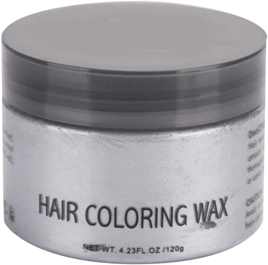 واکس مو رنگی، خمیر رنگ مو، خمیر رنگ موی آرایشگاهی، خمیر رنگ مو، کرم حالت دهنده مو، پماد موی حرفه ای، واکس موی ماندگار و طبیعی برای مهمانی و نقش آفرینی (#3)