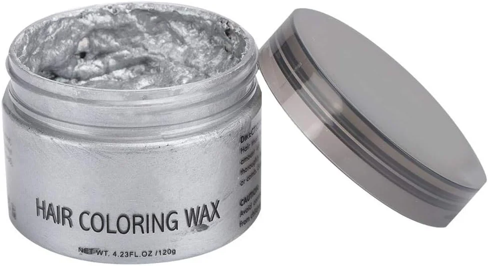 واکس مو رنگی، خمیر رنگ مو، خمیر رنگ موی آرایشگاهی، خمیر رنگ مو، کرم حالت دهنده مو، پماد موی حرفه ای، واکس موی ماندگار و طبیعی برای مهمانی و نقش آفرینی (#3)