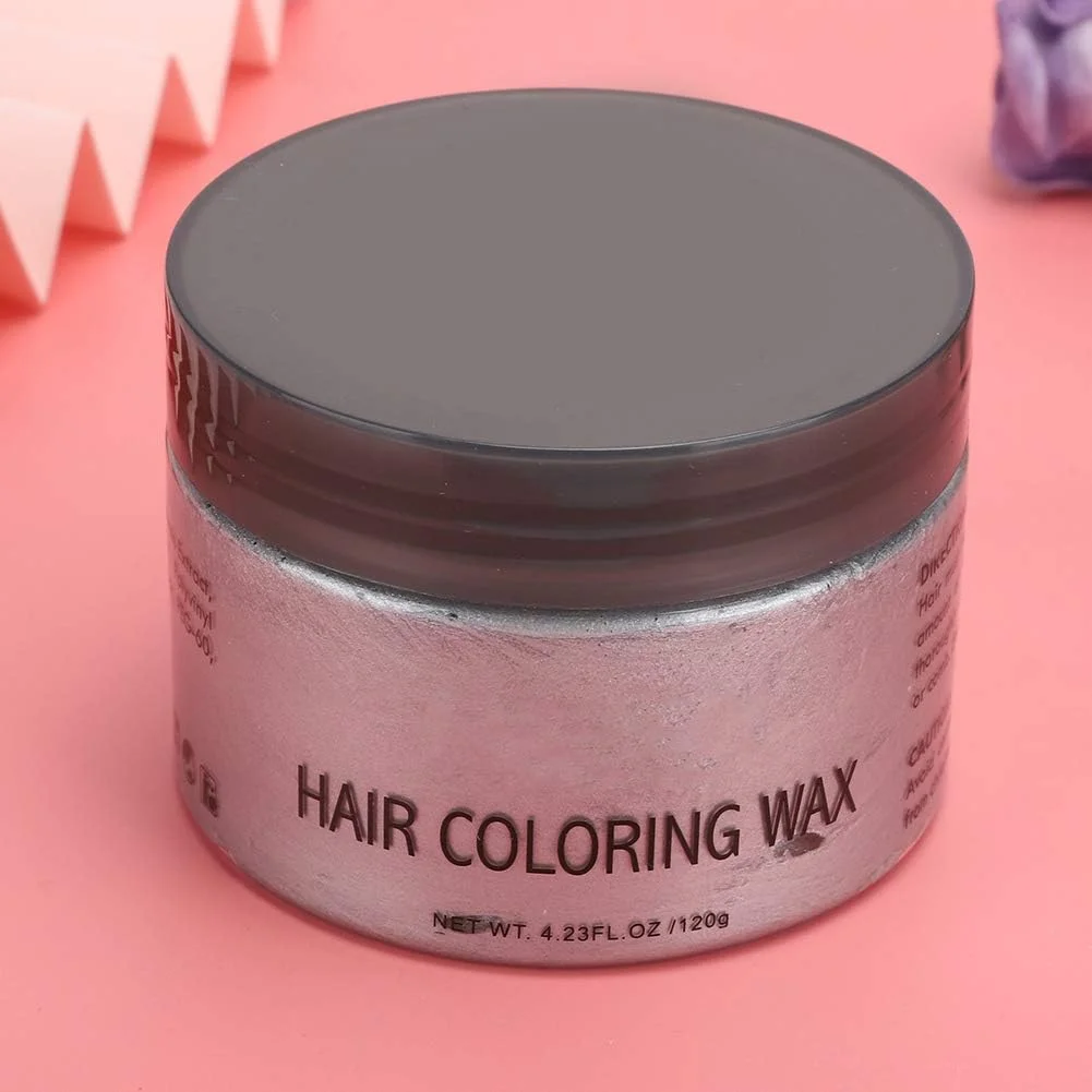 واکس مو رنگی، خمیر رنگ مو، خمیر رنگ موی آرایشگاهی، خمیر رنگ مو، کرم حالت دهنده مو، پماد موی حرفه ای، واکس موی ماندگار و طبیعی برای مهمانی و نقش آفرینی (#3)