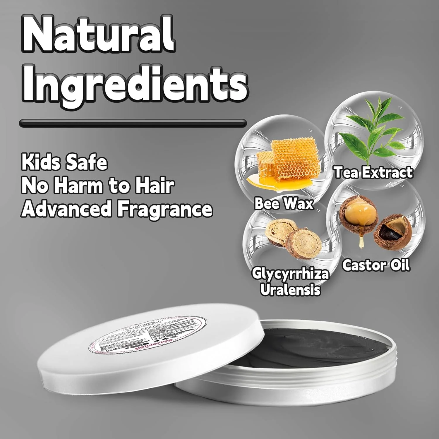 واکس رنگ مو مشکی کولایریست، رنگ موی موقت قابل شستشو برای کودکان، کرم حالت دهنده موی طبیعی موقت برای مهمانی، زنانه و مردانه، هالووین واکس رنگ مو مشکی کولایریست، رنگ موی موقت قابل شستشو برای کودکان، کرم حالت دهنده موی طبیعی موقت برای مهمانی، زنانه و مردانه، هالووین