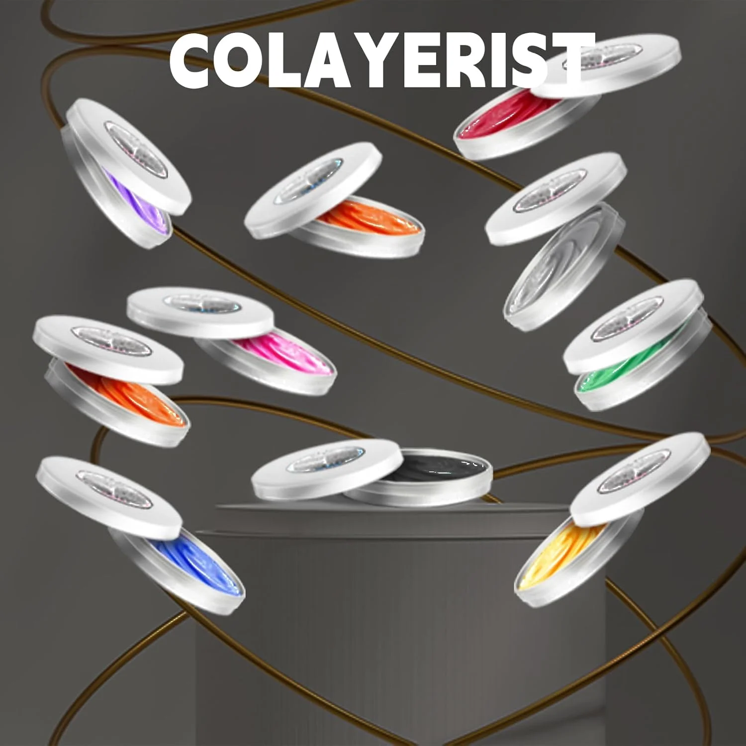 واکس رنگ مو مشکی کولایریست، رنگ موی موقت قابل شستشو برای کودکان، کرم حالت دهنده موی طبیعی موقت برای مهمانی، زنانه و مردانه، هالووین واکس رنگ مو مشکی کولایریست، رنگ موی موقت قابل شستشو برای کودکان، کرم حالت دهنده موی طبیعی موقت برای مهمانی، زنانه و مردانه، هالووین