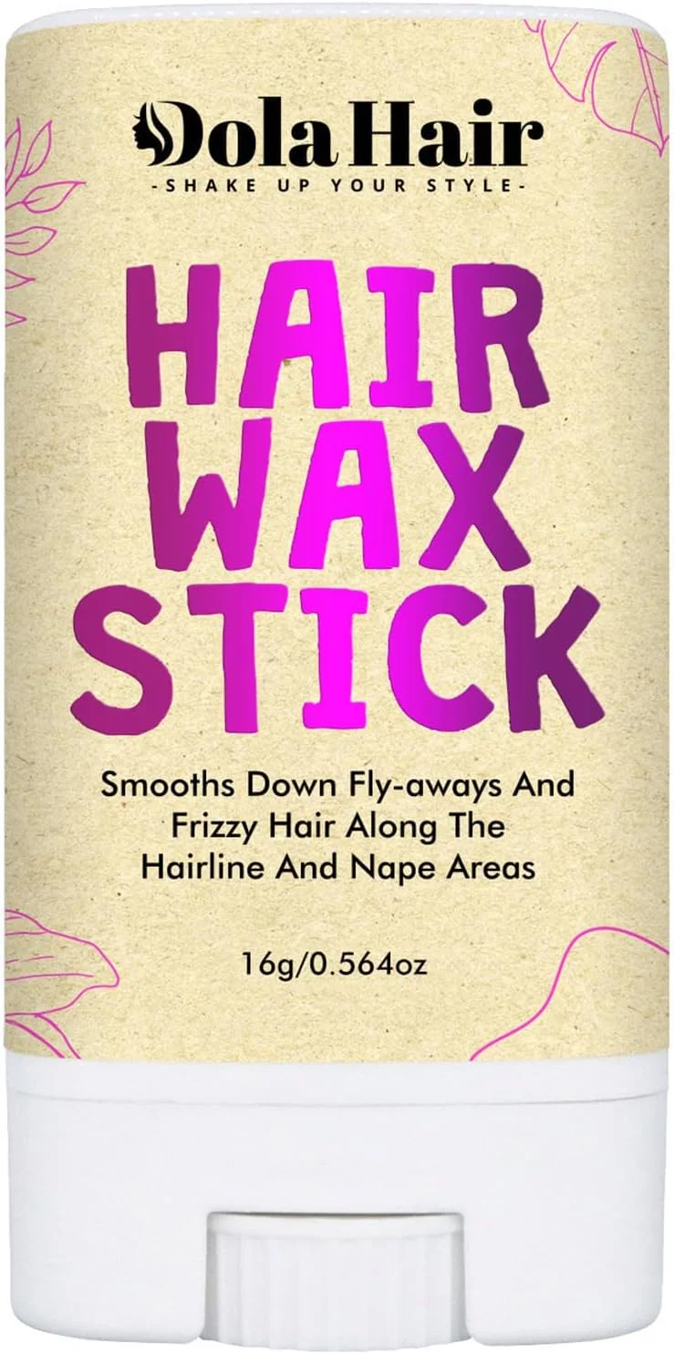 استیک واکس موی دولاهیر - کنترل موهای وز و حالت دهنده مو برای کودکان، زنان و مردان - مناسب برای درست کردن مدل موی گوجه ای و لوازم جانبی (بسته 1 عددی 17 گرمی)