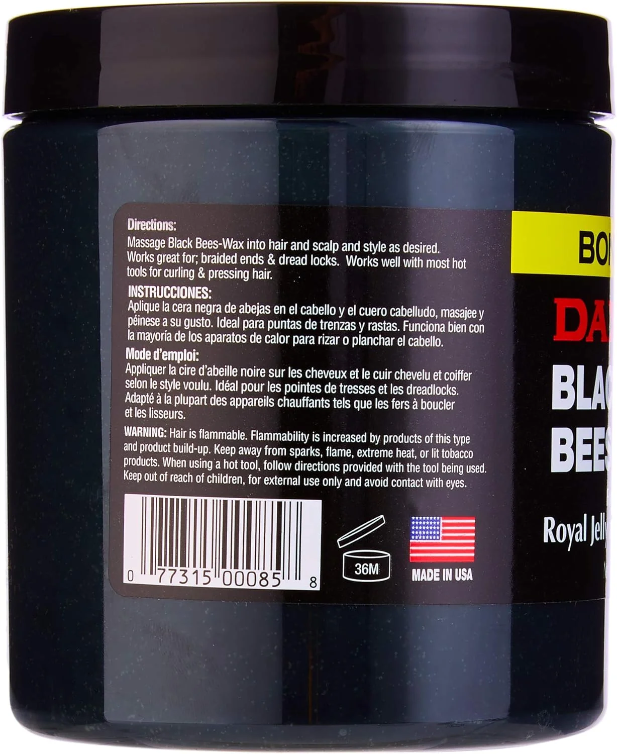 واکس موی سیاه داکس ۱۴ اونس واکس موی سیاه داکس ۱۴ اونس