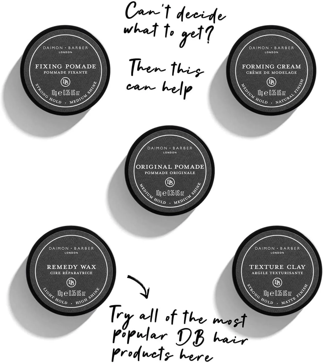 ست مسافرتی پنج تکه حالت دهنده مو دایمون باربر