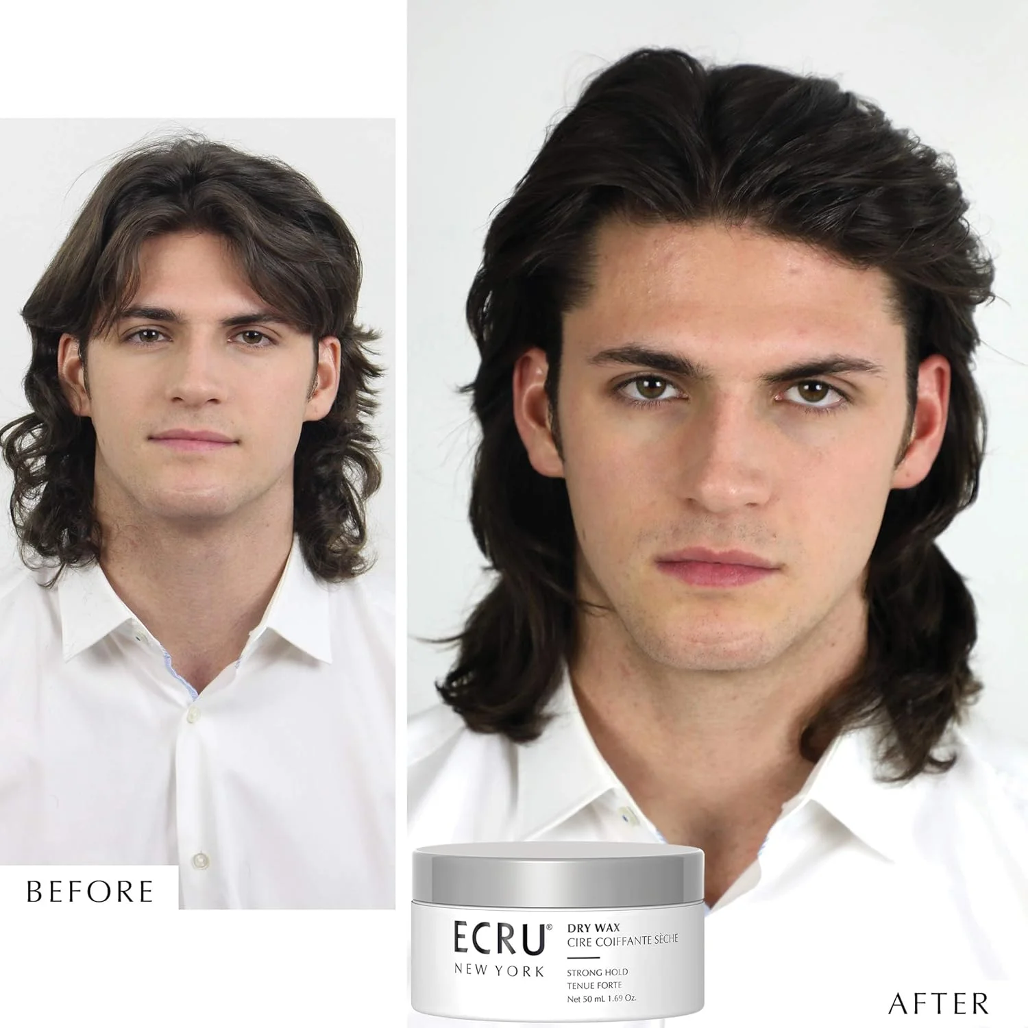 موم حالت دهنده موی خشک اِکرو نیویورک 50 میلی لیتر، بالم حالت دهنده و بافت دهنده قوی موی مردانه