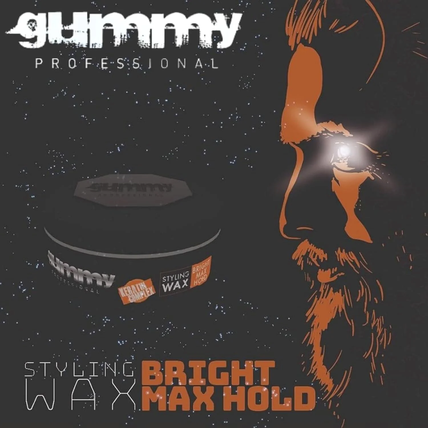 واکس حالت دهنده مو گامِی، با رایحه ملون، نارنجی، ملون شیرین، 150 میلی لیتر