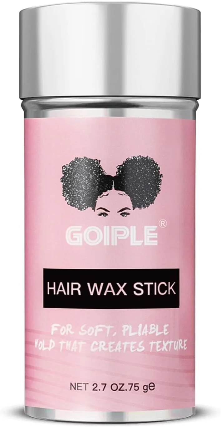 استیک واکس مو Goiple - پماد ماندگار برای حالت دادن، صاف کردن و براق کردن مو، کلاه گیس، از بین بردن موخوره و کنترل وز (76 گرم)