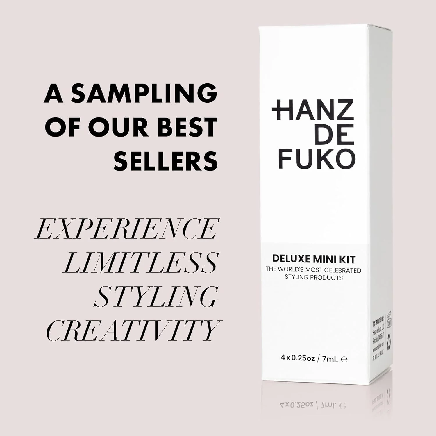 مجموعه مینی 4 عددی هانز دی فوکو: مجموعه ای از واکس مو، خمیر، پاست و پماد حالت دهنده مو در اندازه های جیبی 7 گرمی، چند رنگ مجموعه مینی 4 عددی هانز دی فوکو: مجموعه ای از واکس مو، خمیر، پاست و پماد حالت دهنده مو در اندازه های جیبی 7 گرمی، چند رنگ