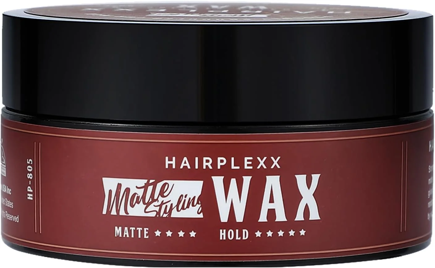 واکس مو مات Hairplexx - خمیر حالت دهنده مو با پرداخت مات، نگهدارنده قوی در تمام طول روز - بهبود بافت و ضخامت برای انواع مو، بدون پارابن 80 میلی لیتر