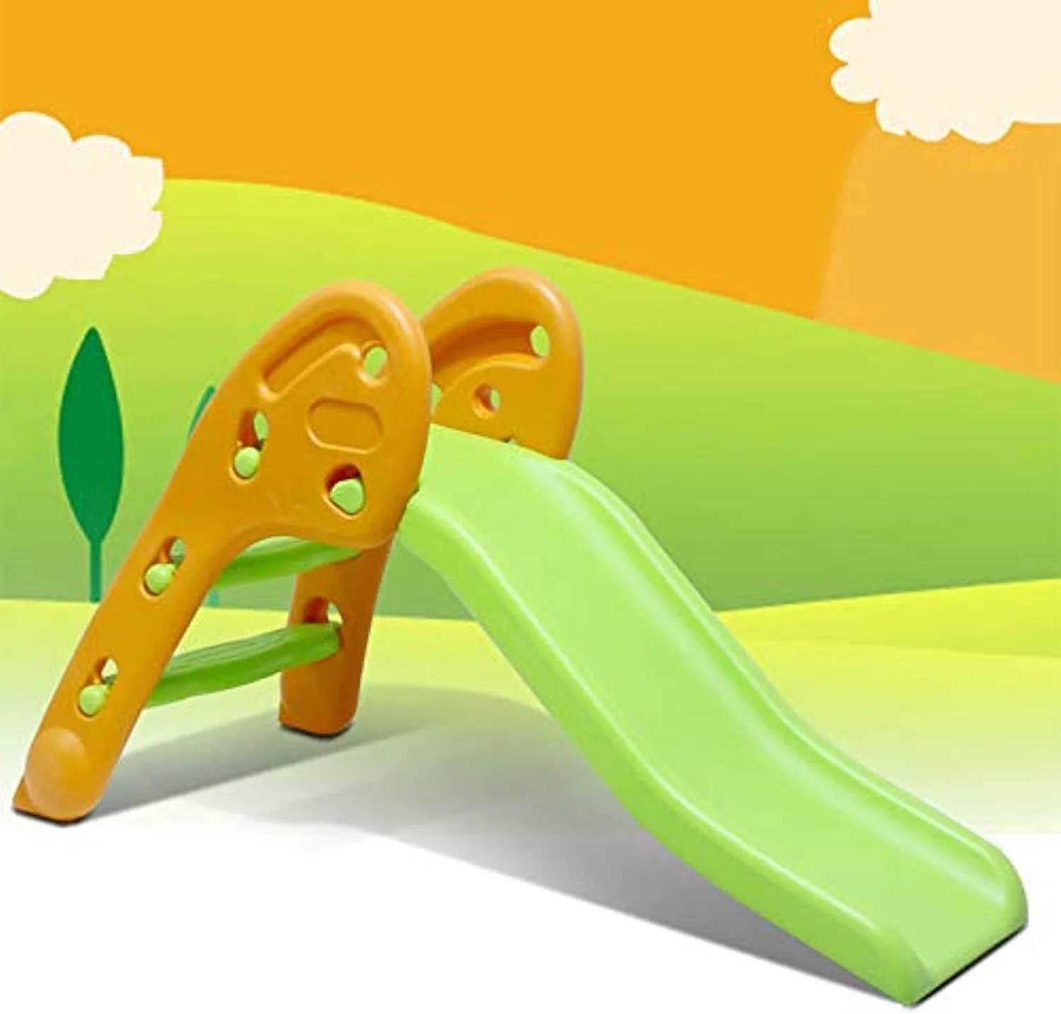 سرسره تاشو RBW TOYS با پله برای فضای بازی کودکان سرسره تاشو RBW TOYS با پله برای فضای بازی کودکان