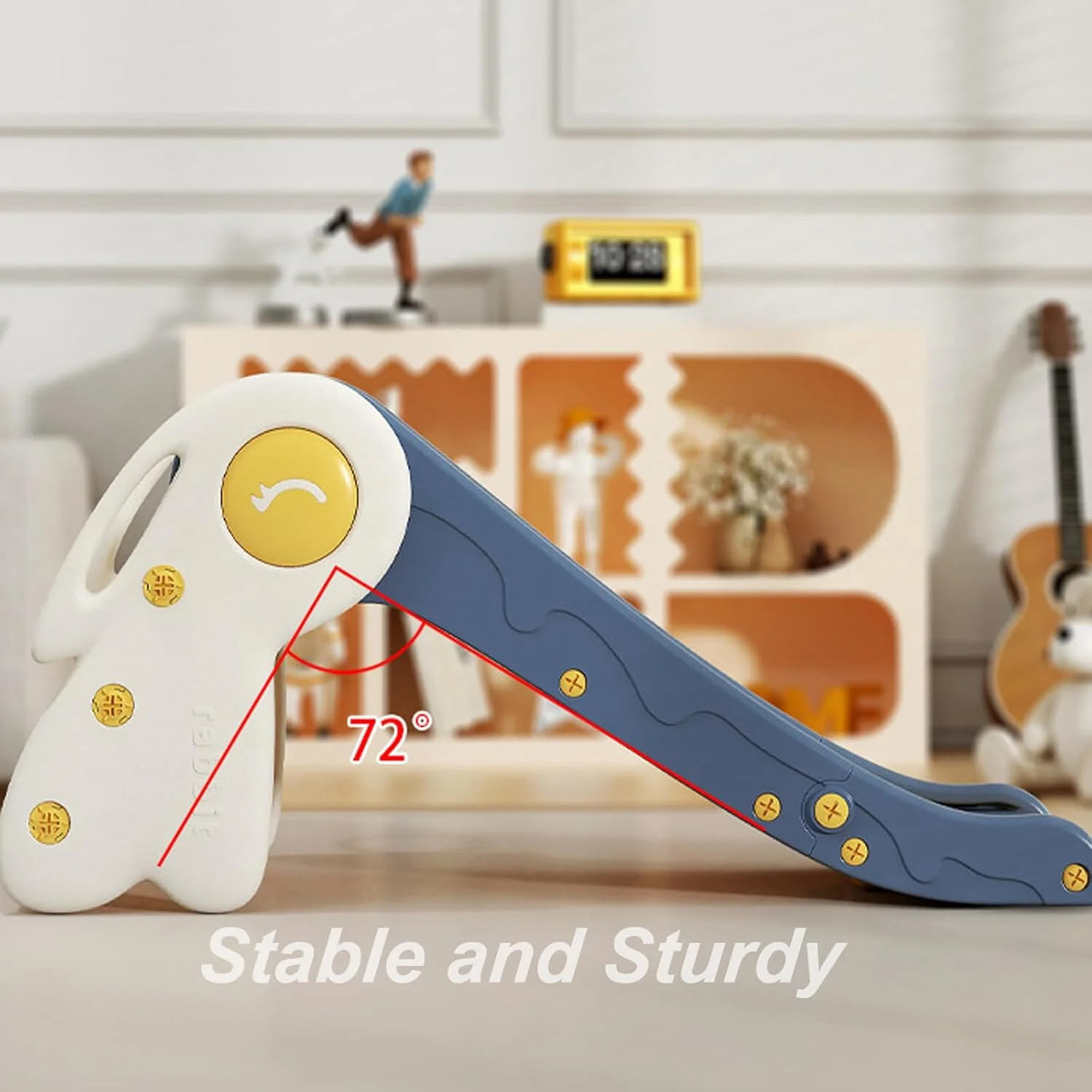 سرسره کودک، سرسره و صخره نوردی کودک با حلقه بسکتبال، مجموعه بازی کودک با شیب بلند، برای پسران و دختران 0-4 سال، زمین بازی محکم برای داخل و خارج از خانه (gg230) سرسره کودک، سرسره و صخره نوردی کودک با حلقه بسکتبال، مجموعه بازی کودک با شیب بلند، برای پسران و دختران 0-4 سال، زمین بازی محکم برای داخل و خارج از خانه (gg230)