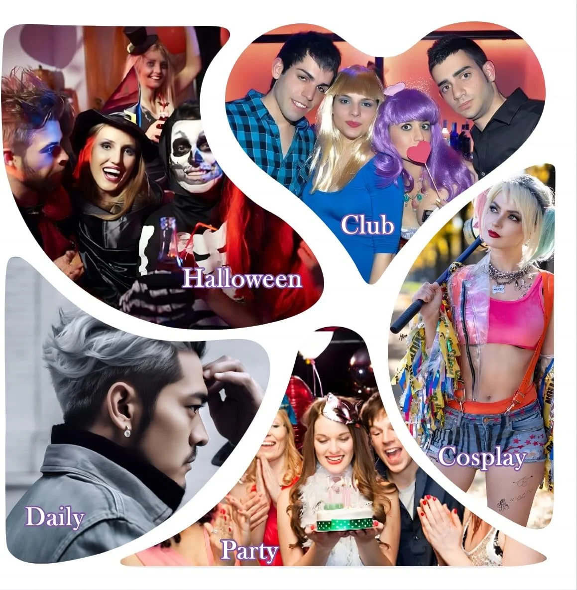 واکس رنگ موی موقت صورتی، کرم رنگ موی فوری و طبیعی، پماد حالت دهنده قابل شستشو، رنگ موی گِلی یکبار مصرف برای زنان، جوانان و مردان، مهمانی، DIY و هالووین واکس رنگ موی موقت صورتی، کرم رنگ موی فوری و طبیعی، پماد حالت دهنده قابل شستشو، رنگ موی گِلی یکبار مصرف برای زنان، جوانان و مردان، مهمانی، DIY و هالووین