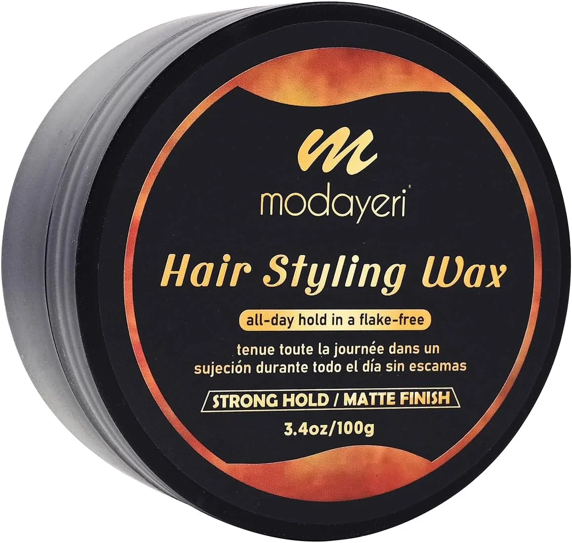 واکس مو - پماد حالت دهنده با قدرت نگهداری قوی برای آقایان و بانوان، مغذی و محافظت کننده، حالت دهنده با نمای مات 100 میلی لیتر