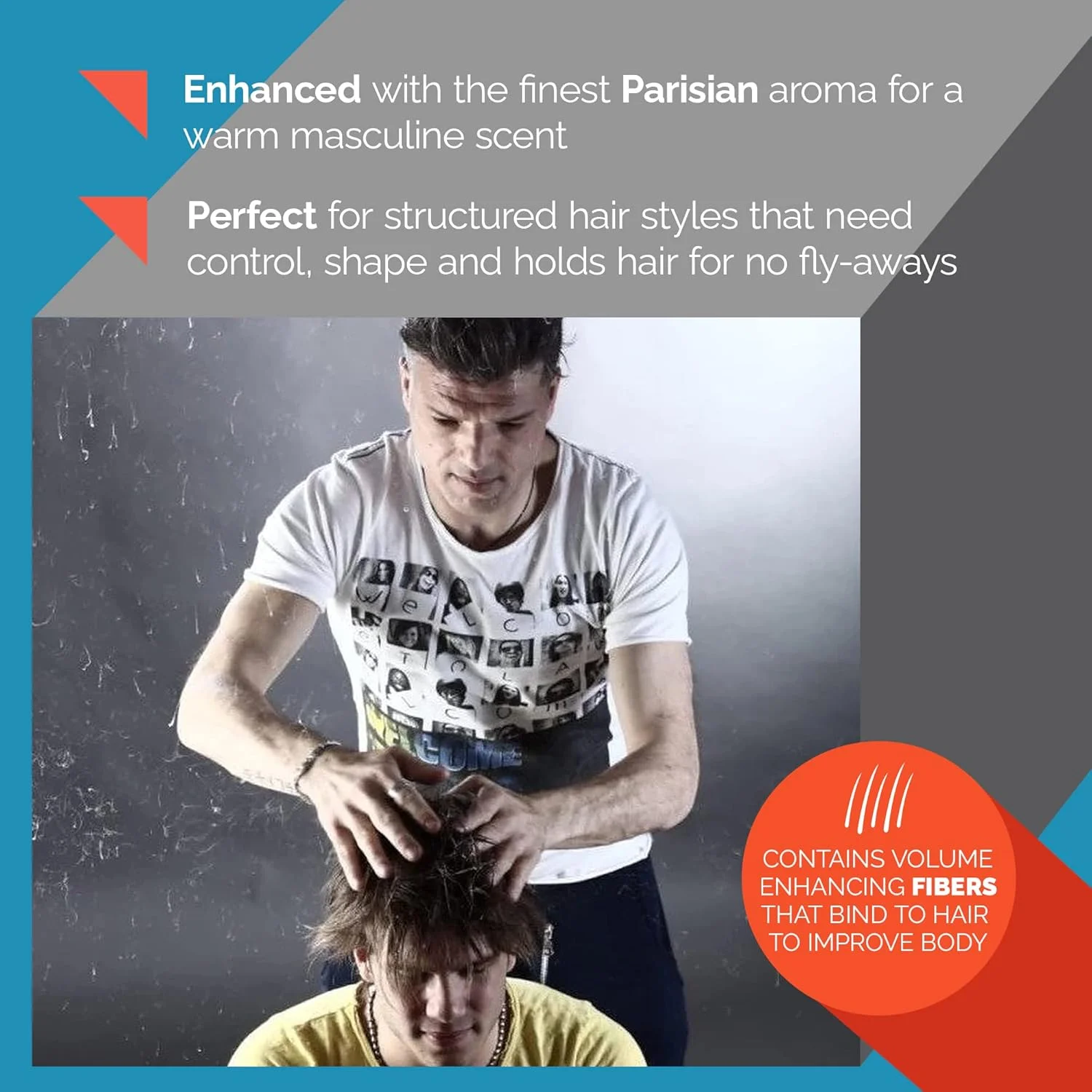 واکس موی مردانه JOY Hydro ââ‚¬â„¢ - پماد حالت دهنده بر پایه آب برای نگهداری قوی و درخشش براق، از MY De Luca