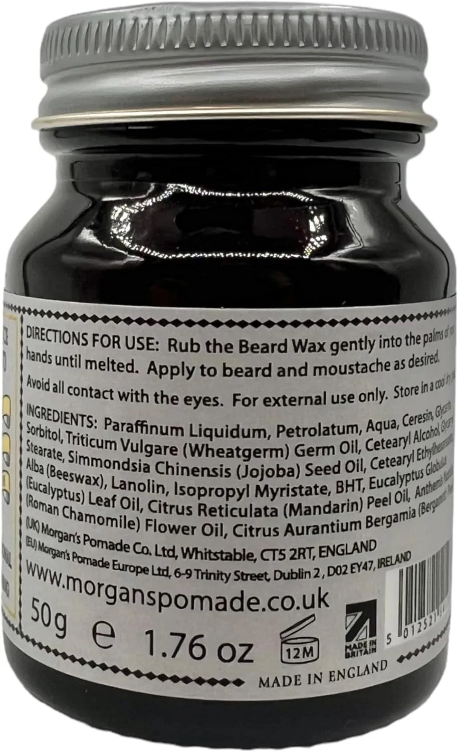 واکس حالت دهنده سبیل مردانه مورگان - حالت دهی قوی، ماندگاری طولانی - ایجاد کننده فرم و حالت - غیر چرب، استفاده آسان، 50 گرم واکس حالت دهنده سبیل مردانه مورگان - حالت دهی قوی، ماندگاری طولانی - ایجاد کننده فرم و حالت - غیر چرب، استفاده آسان، 50 گرم