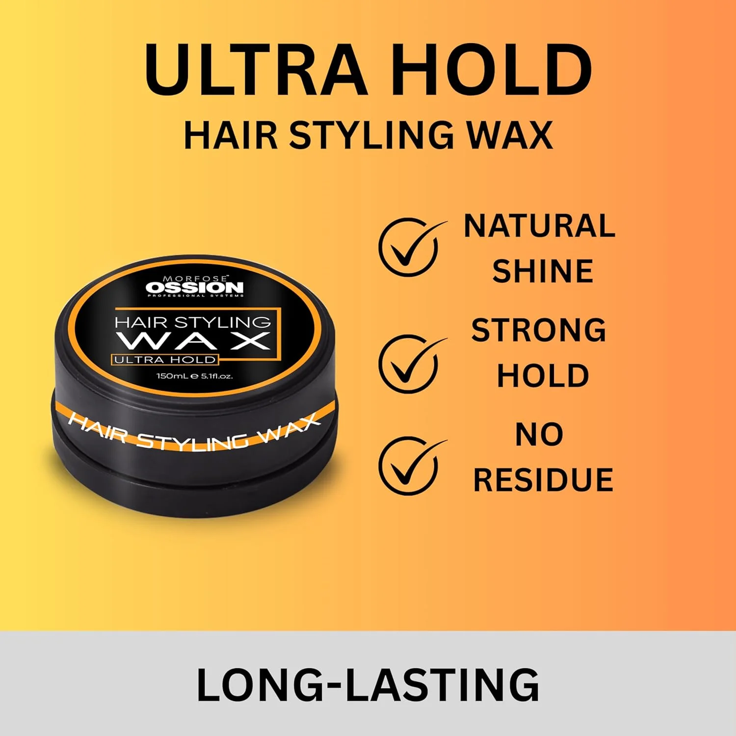 واکس حالت دهنده مو مورفوسه اوسیون مدل Ultra Hold حجم 150 میلی لیتر