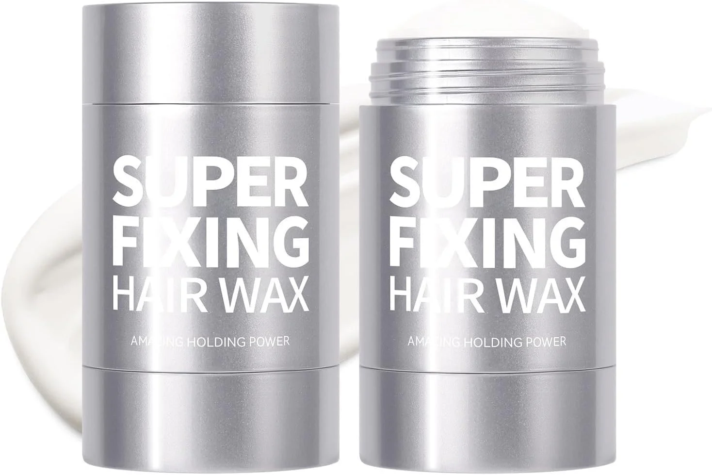 استیک واکس حالت دهنده مو NALACAL، حالت دهنده قوی و غیر چرب برای موهای وز و شکسته، استیک واکس صاف کننده مو برای موهای ریز، وز و موهای بچه، مناسب استفاده در مهمانی و استیج