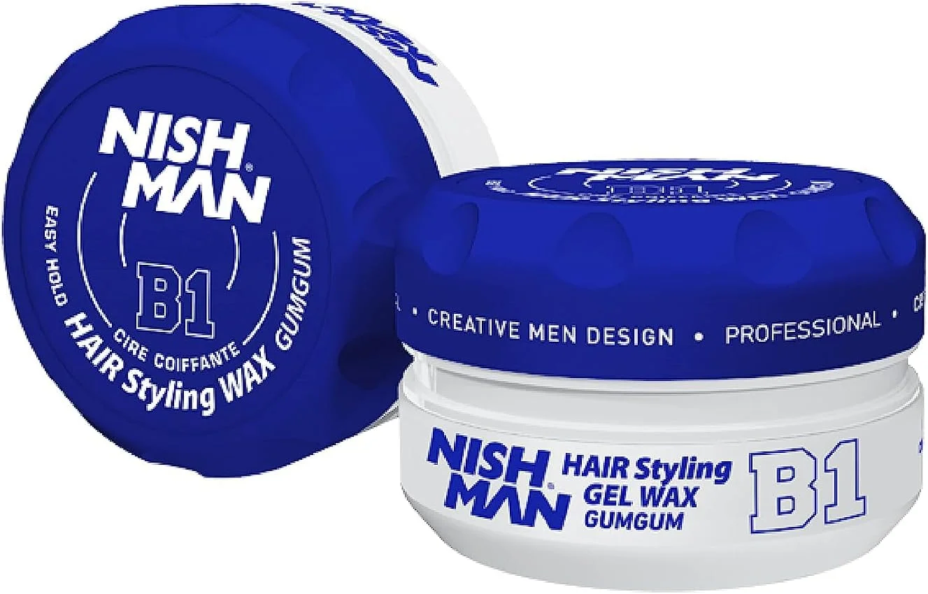 ژل واکس موی نیشمن مدل آکوا B1 گام گام