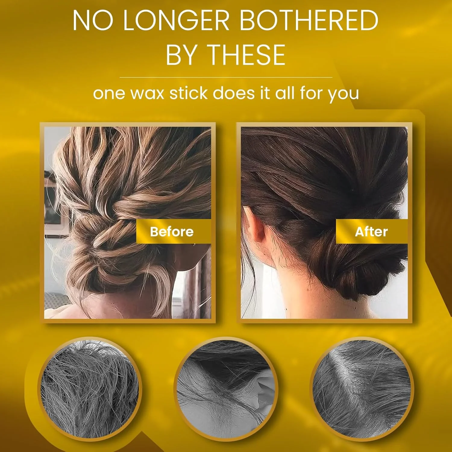 NIKITA.VIVI چسب مو دو عددی (2x75 گرم)، چسب مو برای کلاه گیس، حالت دهنده مو، پماد حالت دهنده مو برای زنان و مردان، واکس موی غیر چرب برای موهای وز و پرز دار