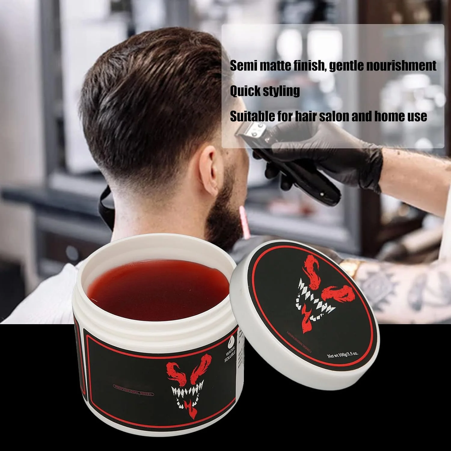 پماد مغذی مو، واکس حالت دهنده مو، کرم حالت دهنده فوری مو، حالت دهی سریع و طبیعی مو، پماد حالت دهنده مو، واکس مو گیاهی طبیعی، حالت دهی و مرتب سازی مو