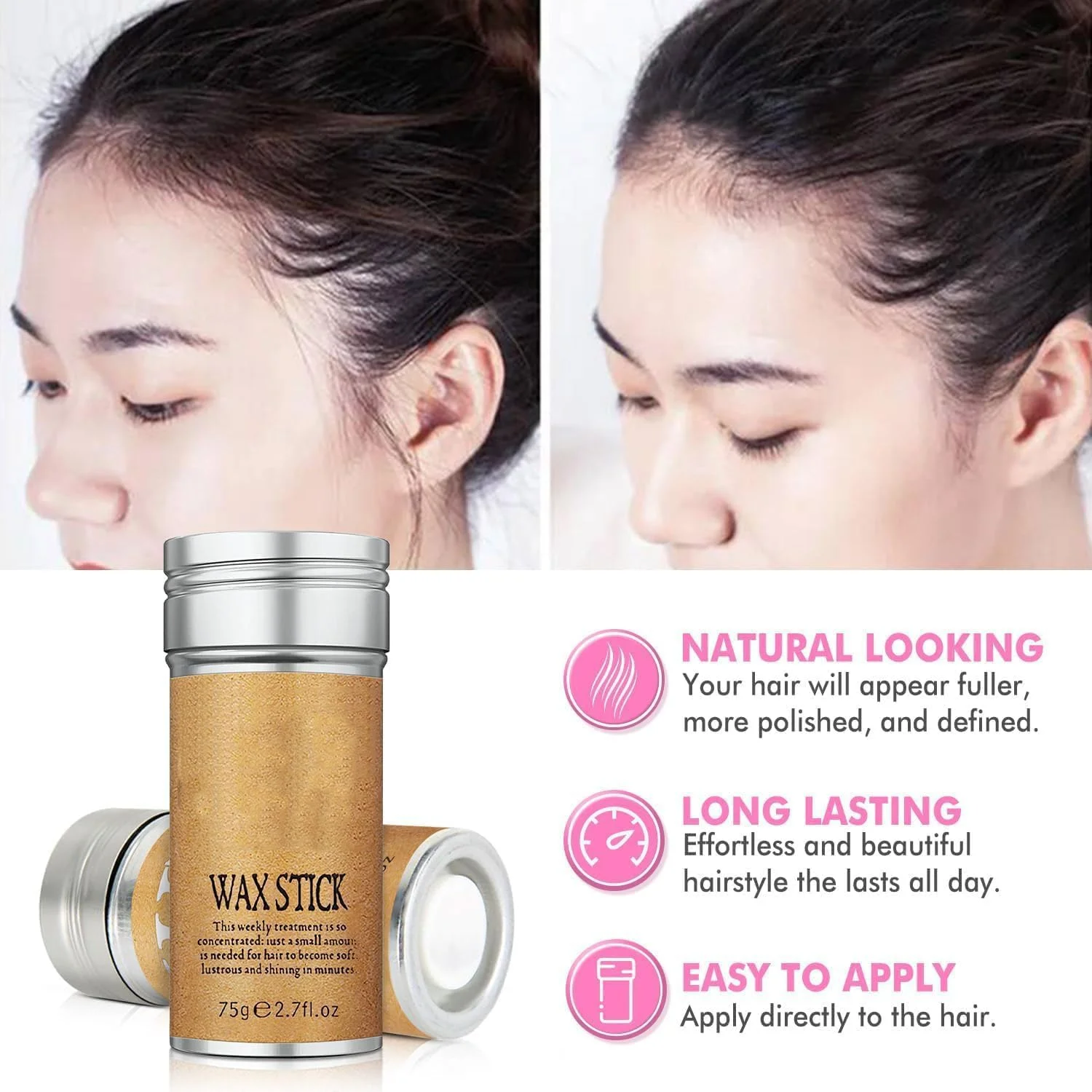 استیک واکس مو، استیک صاف کننده مو، واکس حالت دهنده غیر چرب برای مو، برای موهای وز و پرزدار و برس حالت دهنده لبه مو، شانه دم موشی برای جدا کردن مو، پرداخت غیر چرب برای حالت دادن به مو استیک واکس مو، استیک صاف کننده مو، واکس حالت دهنده غیر چرب برای مو، برای موهای وز و پرزدار و برس حالت دهنده لبه مو، شانه دم موشی برای جدا کردن مو، پرداخت غیر چرب برای حالت دادن به مو