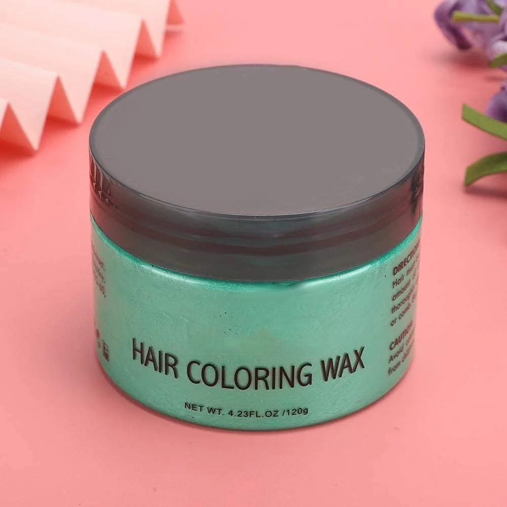 وکس رنگ مو، خمیر رنگ موی حرفه ای آرایشگاه، خمیر رنگ مو، کرم حالت دهنده مو، پماد موی حرفه ای با ماندگاری طولانی برای مهمانی و نقش آفرینی (#4)