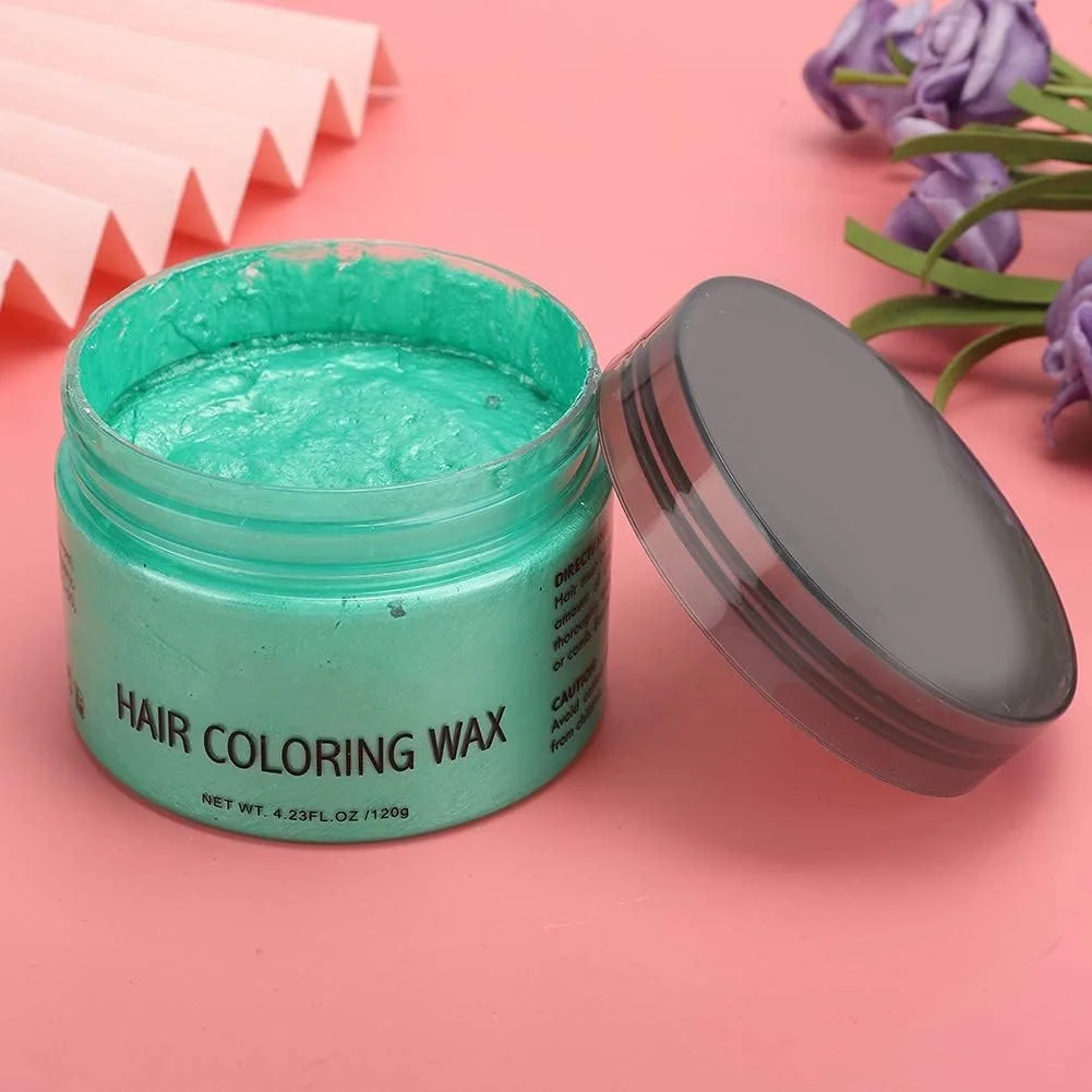 وکس رنگ مو، خمیر رنگ موی حرفه ای آرایشگاه، خمیر رنگ مو، کرم حالت دهنده مو، پماد موی حرفه ای با ماندگاری طولانی برای مهمانی و نقش آفرینی (#4)