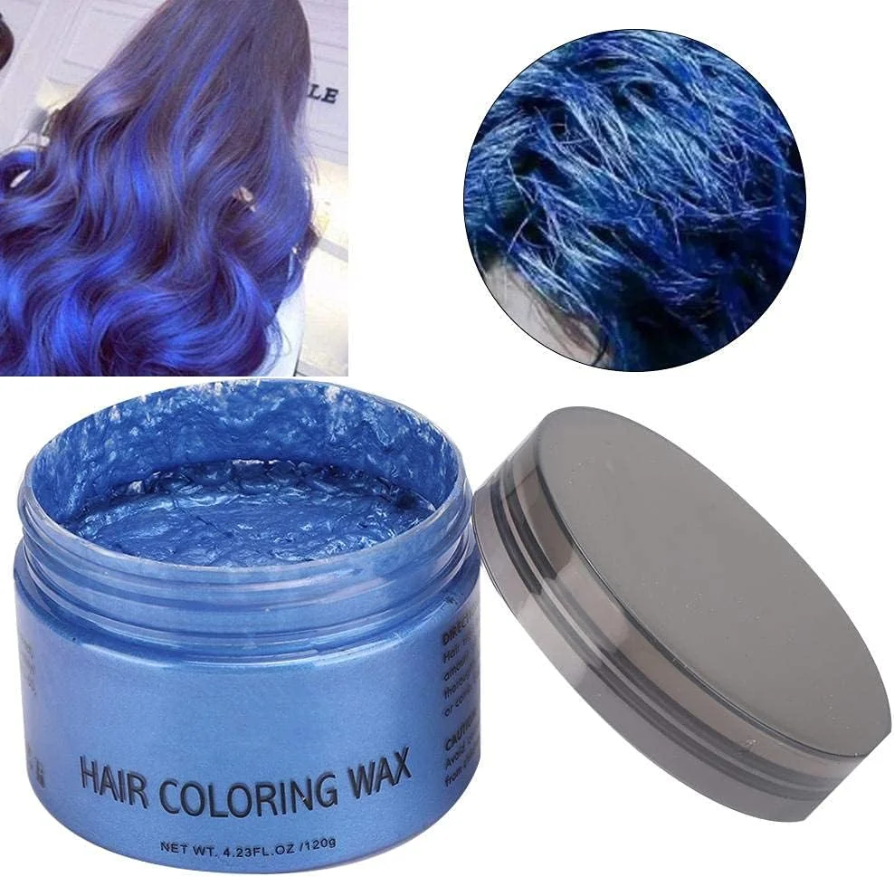 وکس رنگ مو، خمیر رنگ موی حرفه ای آرایشگاه، خمیر رنگ مو، کرم حالت دهنده مو، پماد موی حرفه ای با ماندگاری طولانی برای مهمانی و نقش آفرینی (#1)