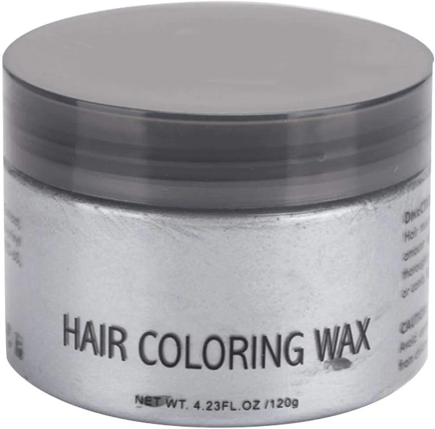 واکس رنگ مو، خمیر رنگ موی حرفه ای آرایشگاه، خمیر رنگ مو، کرم حالت دهنده مو، پماد موی حرفه ای با ماندگاری طولانی، واکس حالت دهنده موی طبیعی برای مهمانی و نقش آفرینی (#3)