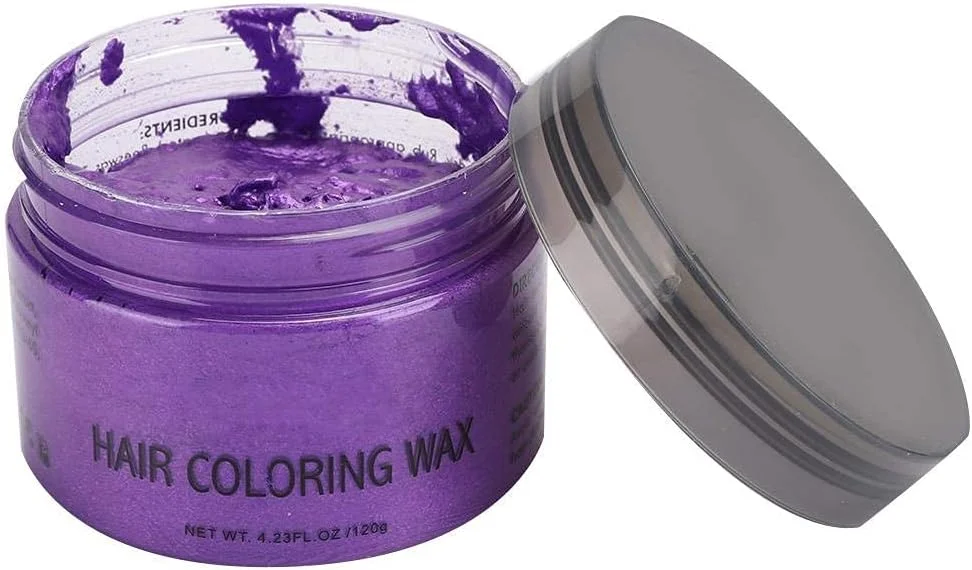 وکس رنگ مو، خمیر رنگ موی حرفه ای آرایشگاه، خمیر رنگ مو، کرم حالت دهنده مو، پماد موی حرفه ای با ماندگاری طولانی برای مهمانی و نقش آفرینی (#2)