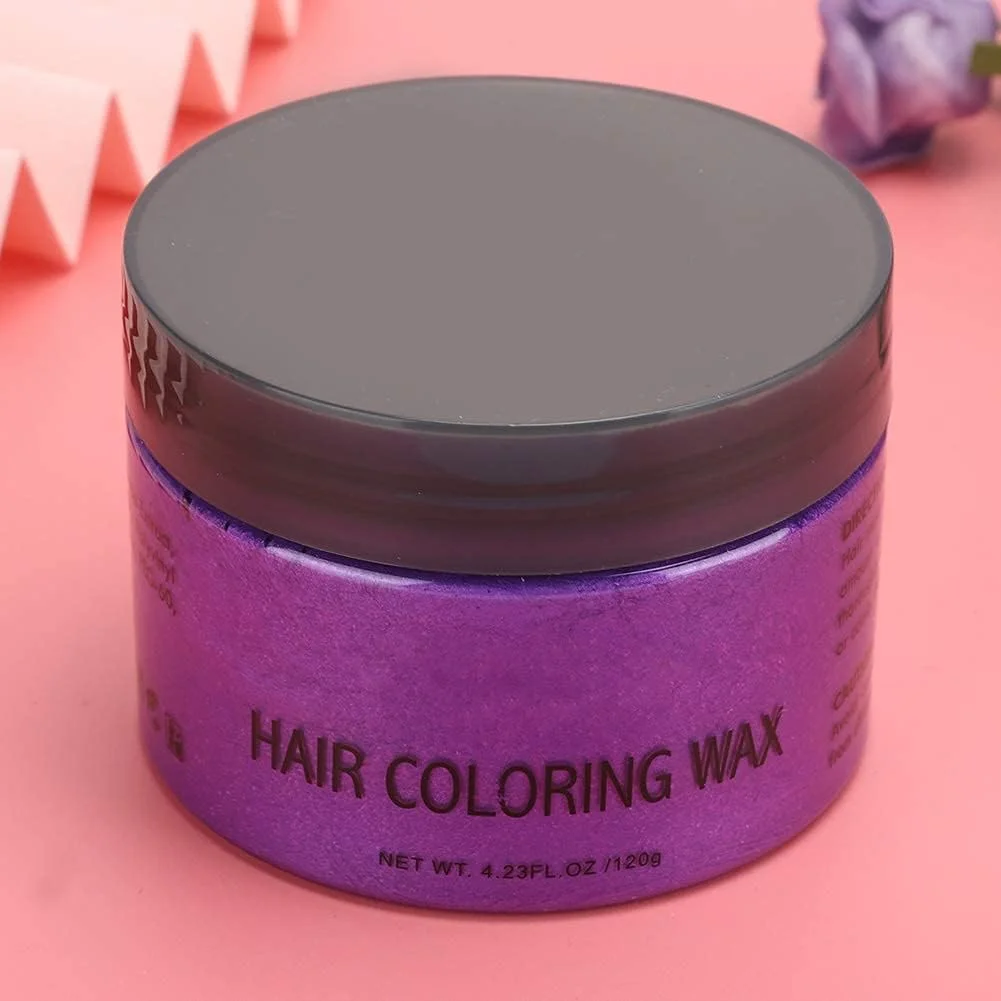 وکس رنگ مو، خمیر رنگ موی حرفه ای آرایشگاه، خمیر رنگ مو، کرم حالت دهنده مو، پماد موی حرفه ای با ماندگاری طولانی برای مهمانی و نقش آفرینی (#2)
