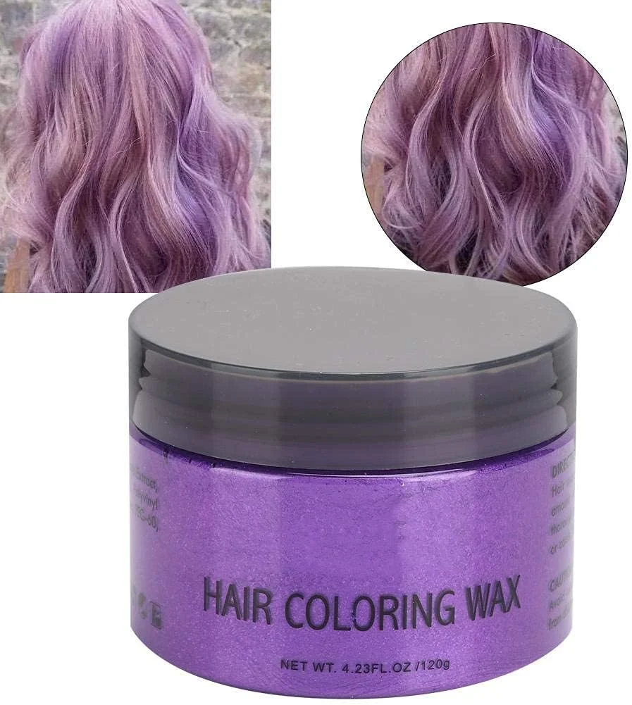 وکس رنگ مو، خمیر رنگ موی حرفه ای آرایشگاه، خمیر رنگ مو، کرم حالت دهنده مو، پماد موی حرفه ای با ماندگاری طولانی برای مهمانی و نقش آفرینی (#2)