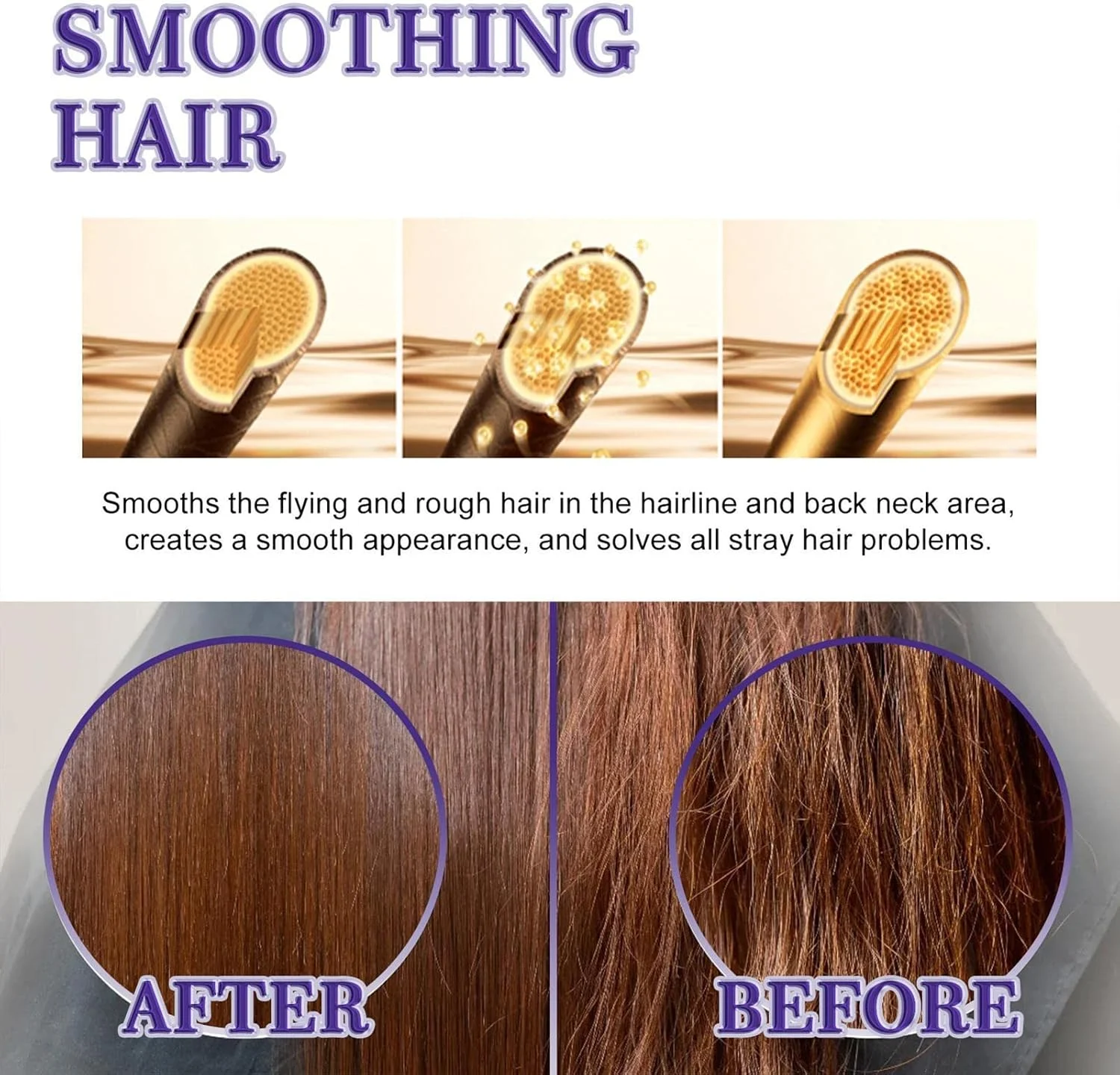 استیک واکس مو MFGMF، پماد موی قابل حمل برای صاف و یکدست کردن موهای طبیعی | ابزار واکس مو برای آرایش روزانه و لوازم مهمانی بانوان