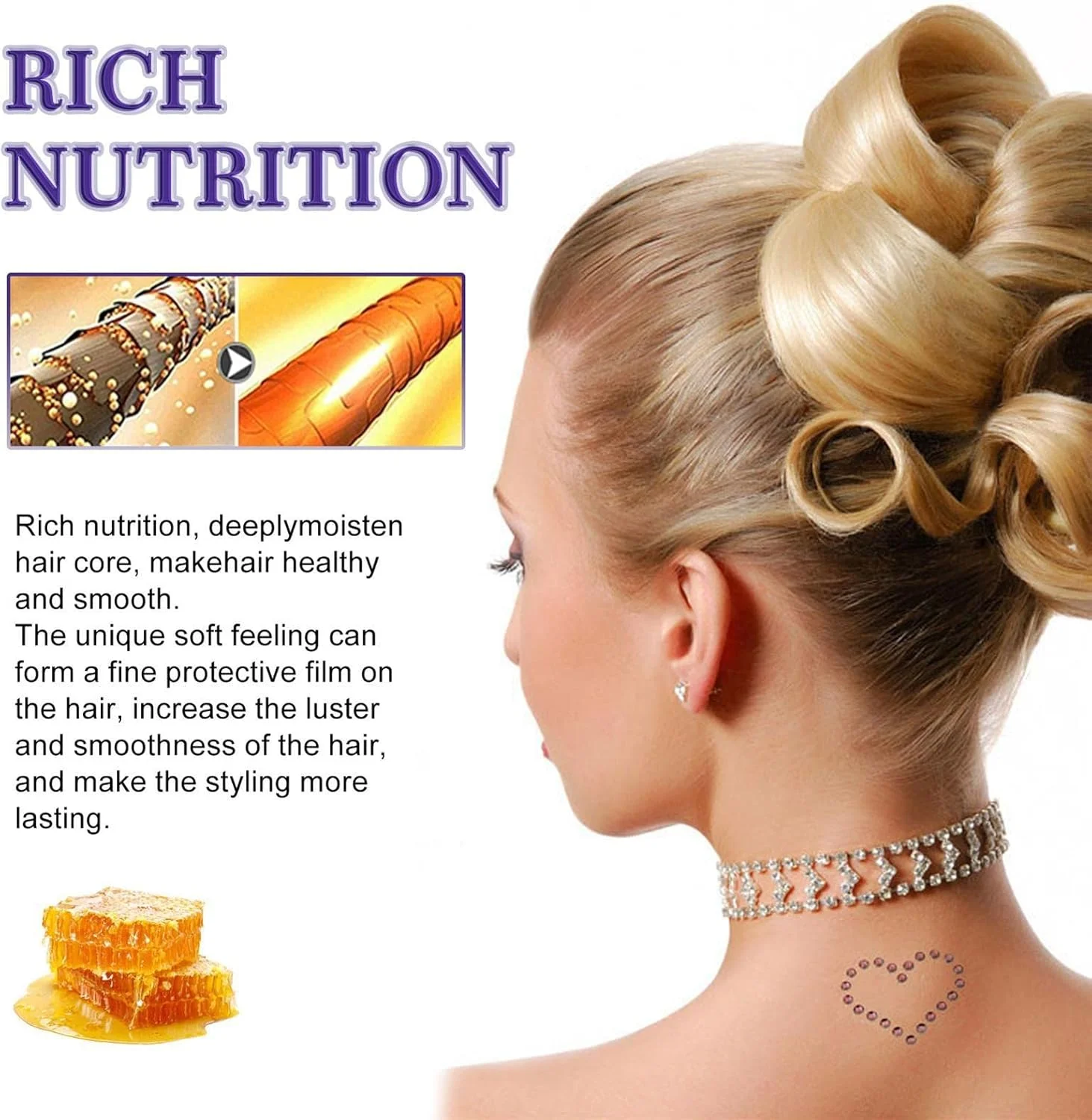 استیک واکس مو MFGMF، پماد موی قابل حمل برای صاف و یکدست کردن موهای طبیعی | ابزار واکس مو برای آرایش روزانه و لوازم مهمانی بانوان