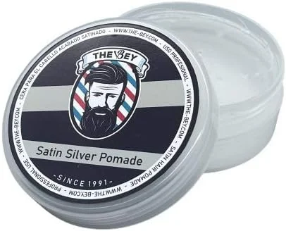 واکس مو نقره ای ساتن، واکس حالت دهنده با درخشش متوسط، بر پایه آب