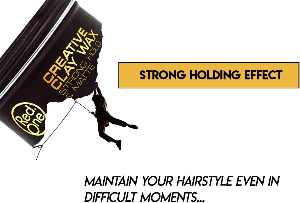 واکس موی رِد وان مدل Creative Clay - حالت دهنده قوی و مات (2 عدد 100 میلی لیتر) بسته 2 عددی - برای موهای کوتاه یا بلند - حالت دهی موی مردانه - رایحه تازه - واکس فیبری واکس موی رِد وان مدل Creative Clay - حالت دهنده قوی و مات (2 عدد 100 میلی لیتر) بسته 2 عددی - برای موهای کوتاه یا بلند - حالت دهی موی مردانه - رایحه تازه - واکس فیبری