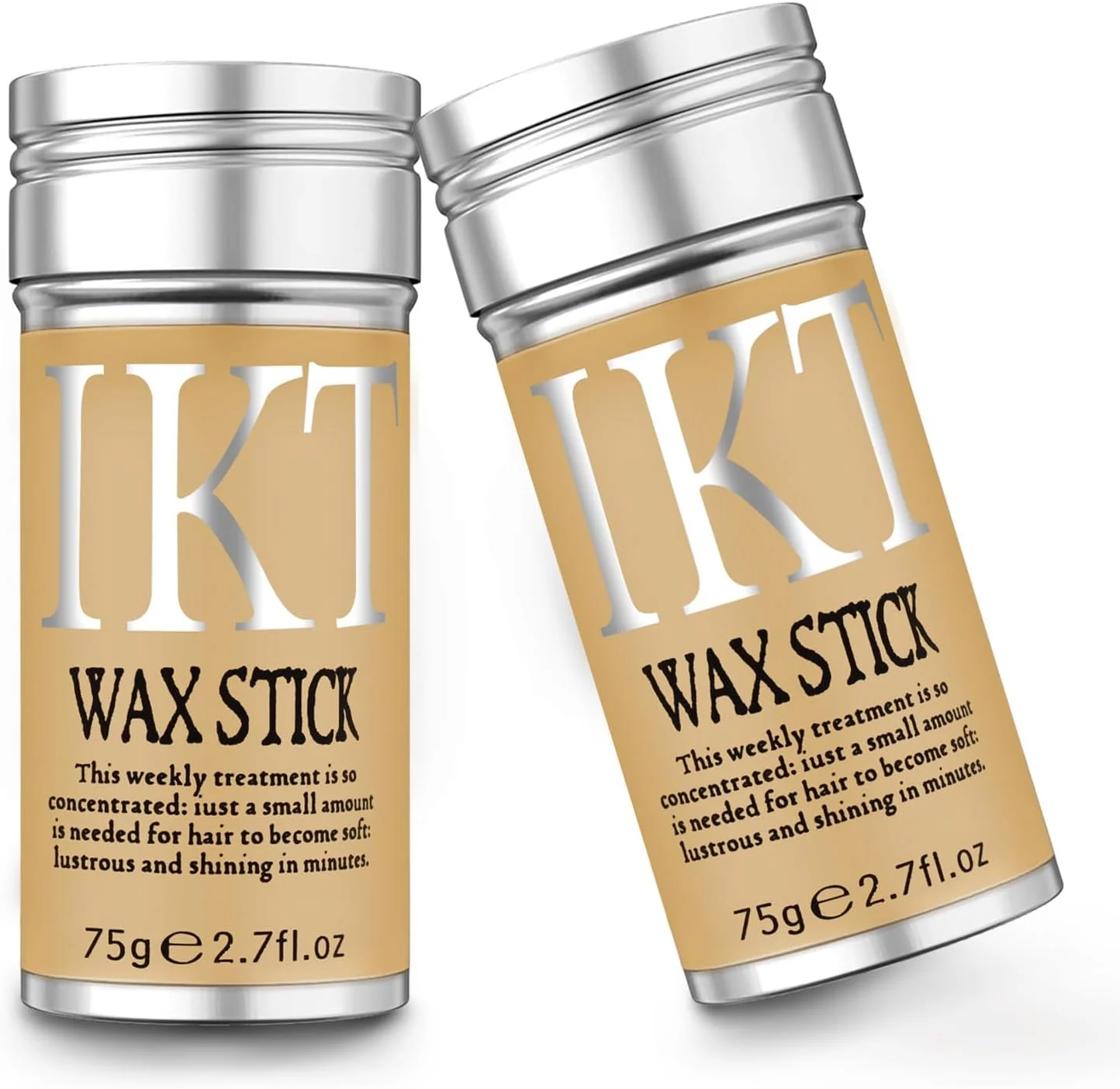 استیک واکس مو SOVONCARE برای کلاه گیس، استیک حالت دهنده مو، واکس حالت دهنده غیر چرب، ماندگاری طولانی، محصول حالت دهنده موی موقت با قدرت نگهدارندگی قوی برای موهای وز، سایز جیبی 80 گرم