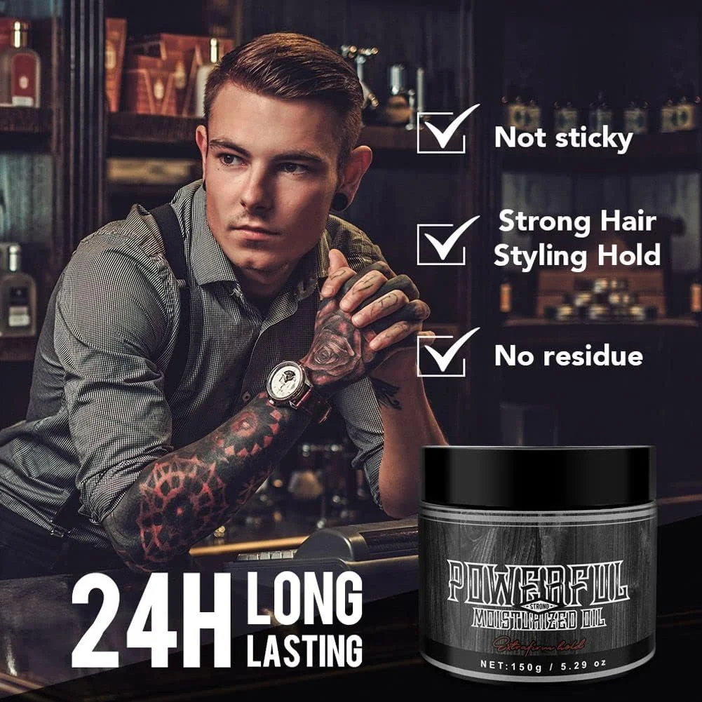 واکس حالت دهنده مو NLLNT، ماندگاری طولانی، غیر چرب، نگهدارنده قوی، حالت دهی مد روز، طبیعی، پماد با ماندگاری طولانی، ژل واکس مو با نگهدارنده فوق العاده قوی 150 گرم واکس حالت دهنده مو NLLNT، ماندگاری طولانی، غیر چرب، نگهدارنده قوی، حالت دهی مد روز، طبیعی، پماد با ماندگاری طولانی، ژل واکس مو با نگهدارنده فوق العاده قوی 150 گرم