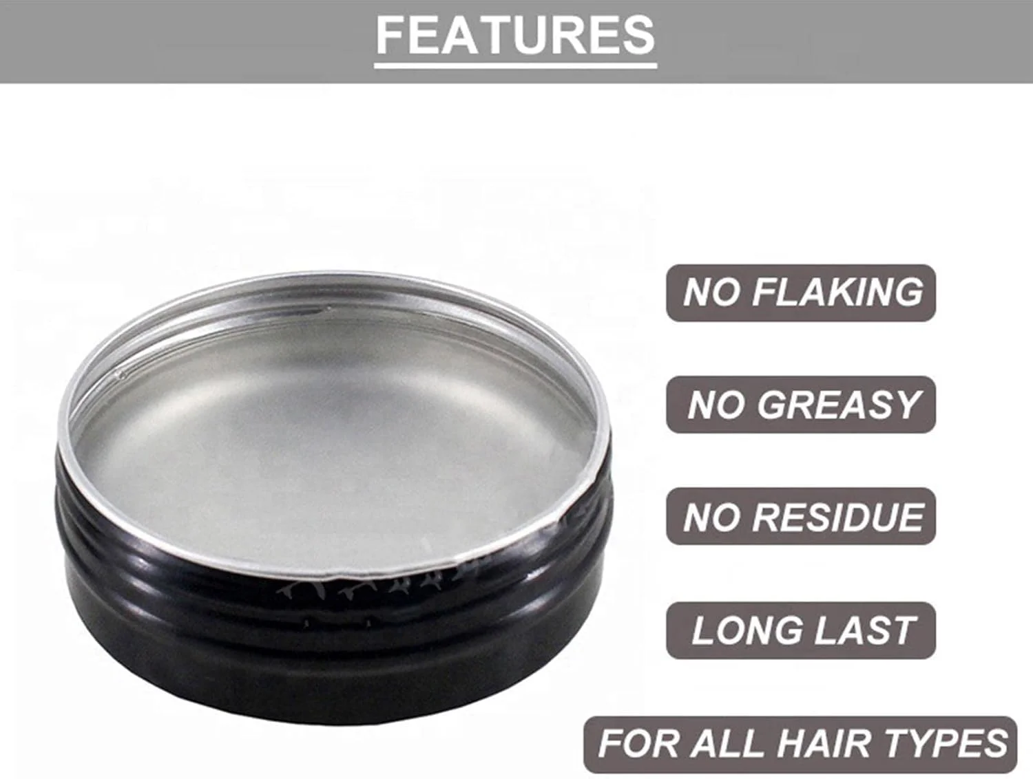 واکس حالت دهنده مو، 60 میلی لیتر، حالت دهنده موهای فراری و خرده موها، حالت دهنده 18 ساعته غیر چرب - کنترل فوری موهای کنار صورت برای موهای صاف و براق، ژل حالت دهنده بافت مو واکس حالت دهنده مو، 60 میلی لیتر، حالت دهنده موهای فراری و خرده موها، حالت دهنده 18 ساعته غیر چرب - کنترل فوری موهای کنار صورت برای موهای صاف و براق، ژل حالت دهنده بافت مو