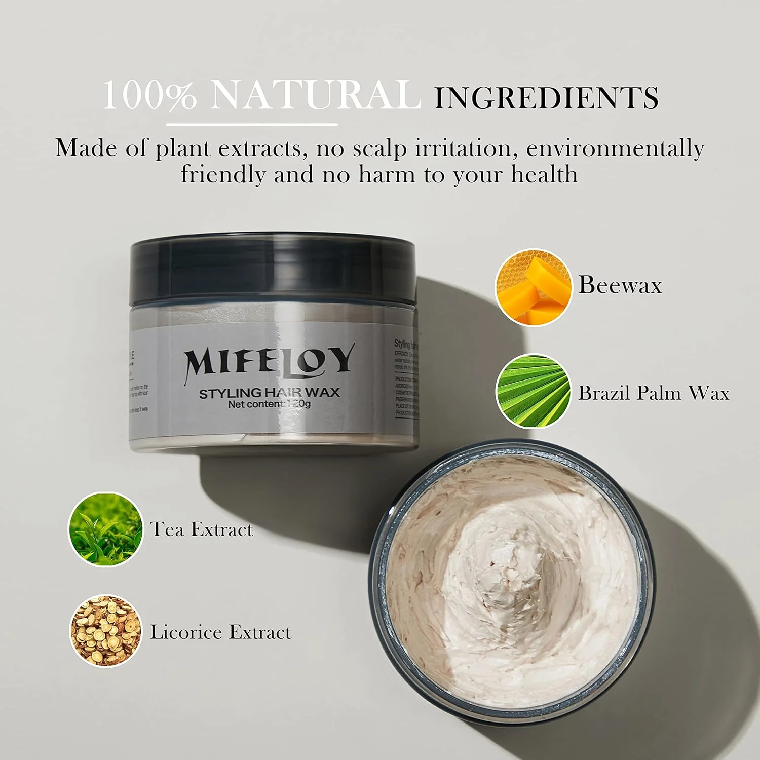 واکس رنگ مو موقت سفید نقره ای 120 گرمی، کرم رنگ مو فوری، گل رنگی یکبار مصرف برای مردان، زنان و جوانان، پماد حالت دهنده طبیعی قابل شستشو برای مهمانی، ایفای نقش، DIY هالووین واکس رنگ مو موقت سفید نقره ای 120 گرمی، کرم رنگ مو فوری، گل رنگی یکبار مصرف برای مردان، زنان و جوانان، پماد حالت دهنده طبیعی قابل شستشو برای مهمانی، ایفای نقش، DIY هالووین